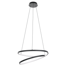EGLO RUOTALE LED FÜGGESZTÉK 37W 4800LM 3000K IP20 55X150CM FEKETE/FEHÉR világítás