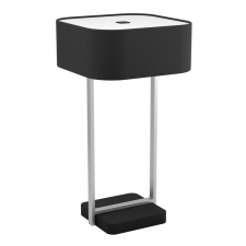 EGLO Savazza fekete-ezüst asztali lámpa (EGL-39969) E27 2 izzós IP20 világítás