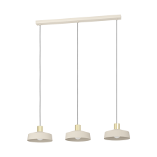 EGLO VALDIOLA FÜGGESZTÉK E27 3X40W IP20 93X23X110CM HOMOK-CSISZOLT RÉZ világítás