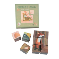 EGMONT TOYS Oktatójáték - Forest Animals Cubes, Egmont játékok kreatív és készségfejlesztő