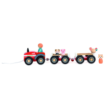 EGMONT TOYS Traktor pótkocsival és figurákkal, Egmont Toys autópálya és játékautó