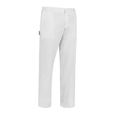 egochef Fehér, gombos derekú szakácsnadrág, cukrásznadrág munkaruha