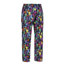 egochef Szakácsnadrág - COLOR SKULLS