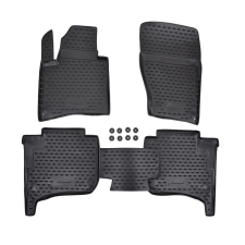 EgriAuto Egri Auto Premium 3D gumiszőnyeg patenttal Cayenne 2010-2018 autószőnyeg