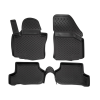 EgriAuto Egri Auto Premium 3D gumiszőnyeg patenttal NORM Seat Leon 2005-2012 4db