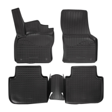 EgriAuto Egri Auto Premium 3D gumiszőnyeg patenttal NORM Skoda Kodiaq 2017- 4db autószőnyeg