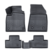 EgriAuto Egri Auto Premium 3D gumiszőnyeg patenttal Renault Clio 5 2019- 4 db autószőnyeg