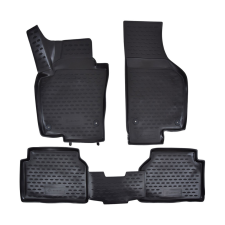 EgriAuto Egri Auto Premium 3D gumiszőnyeg patenttal Volkswagen Tiguan 2007-2016 autószőnyeg