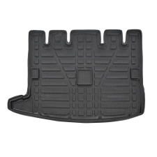 EgriAuto fekete csúszásgátlós csomagtértálca Dacia Jogger 2022- 7-személyes csomagtértálca