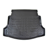 EgriAuto fekete csúszásgátlós csomagtértálca Honda Civic 5D Hatchback 2017-2021