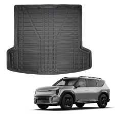 EgriAuto fekete csúszásgátlós csomagtértálca Kia EV9 2023- csomagtértálca