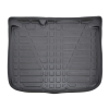 EgriAuto fekete csúszásgátlós csomagtértálca Seat Leon II Hatchback 2005-2012