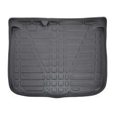 EgriAuto fekete csúszásgátlós csomagtértálca Seat Leon II Hatchback 2005-2012 csomagtértálca