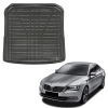 EgriAuto fekete csúszásgátlós csomagtértálca Skoda Superb Sedan 2015-