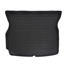 EgriAuto fekete csúszásgátlós csomagtértálca Tesla Model X 2015- csomagtértálca