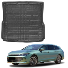 EgriAuto fekete csúszásgátlós csomagtértálca Volkswagen Passat B9 Combi 2024- csomagtértálca