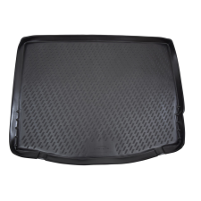 EgriAuto fekete gumi csomagtértálca Focus III 2011-2018 hatchback csomagtértálca
