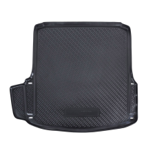 EgriAuto fekete gumi csomagtértálca Skoda Octavia II Hatchback 2004-2013 csomagtértálca