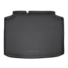 EgriAuto fekete gumi csomagtértálca Skoda Scala Htb 2019- csomagtértálca