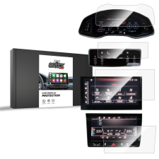 EgriAuto GRIZZ 4 darabos Autó Kijelzővédő fólia Ceramic Audi Q8 (2018-2024) autós kellék