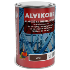 Egrokorr Alvikorr festék 1 l fekete matt  ral 9005 zománcfesték