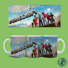  Egy Minecraft film bögre (Fehér) ajándéktárgy