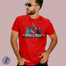 Egy Minecraft film férfi póló ajándéktárgy