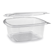  Egybefedeles doboz - szögletes PET 1500ml party kellék