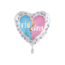 egyéb : 45cm Fiú vagy Lány? szív alakú fólia lufi - Egyéb party kellék