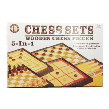 egyéb 5IN1 fa társasjáték társasjáték