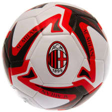 egyéb AC Milan Címerrel díszített matt Focilabda - Fekete/Fehér (23cm) (119244) futball felszerelés