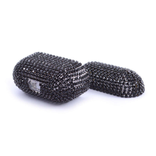 egyéb Airpods Pro köves tok fekete fülhallgató, fejhallgató tok