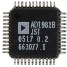 egyéb Analog Devices AD1981B gyári audio vezérlő IC (BGA) laptop alkatrész