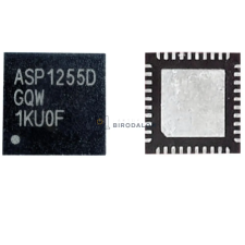 egyéb ASP1255D / ASP1255DGQW gyári tápvezérlő IC (QFN) laptop alkatrész