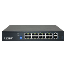 egyéb AVIZIO AV-SU16MP2G Gigabit Switch (AV-SU16MP2G) hub és switch