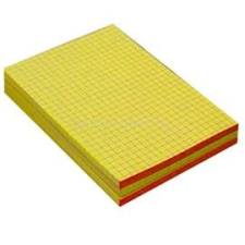 EGYEB BELFOLDI A5 kockás ragasztott sárga jegyzettömb (2215050-52) jegyzettömb