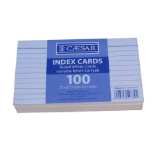 EGYEB BELFOLDI Caesar vonalas 100db/csomag indexkártya 1110100-51 jegyzettömb