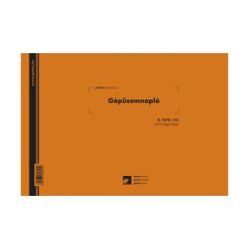 EGYEB BELFOLDI D.7570-110 A4 25x3lap fekvő "Gépüzemnapló" nyomtatvány (D.7570-110) nyomtatvány
