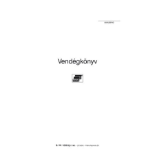 EGYEB BELFOLDI D.VV.1250/UJ 140x200mm 48oldalas "Vendégkönyv" nyomtatvány nyomtatvány
