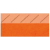 egyéb Cre Art puha filclap A/4, narancssárga, neon