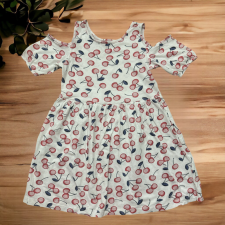 egyéb Csini cseresznyés ruha lányka ruha