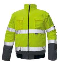 egyéb Dzseki Clovelly Hi-Vis pilóta, narancs/sötétkék, S munkaruha