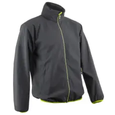 egyéb Dzseki Froggy softshell sötétszürke/lime 3XL