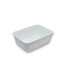 egyéb Ételes doboz 750 ml 50 db / csomag fehér (EGYEB_64903) uzsonnás doboz