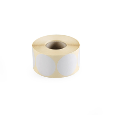 egyéb Etikett címke, 50mm, körcímke tekercses 1000 db/tekercs fehér etikett