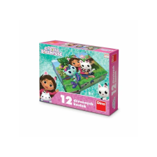 egyéb Fa mesekocka 12 db - Gabi babaháza puzzle, kirakós