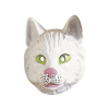 egyéb Fehér macska maszk