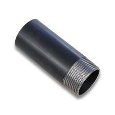egyéb Fekete hegeszthető menetvég 6/4", 100 mm hosszú hegesztés