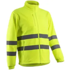 egyéb Felső Ritto cipzáros polár Hi-Viz sárga XL