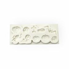 egyéb Fondant forma, szilikon, Halloween mix,5,5×14,5cm sütés és főzés